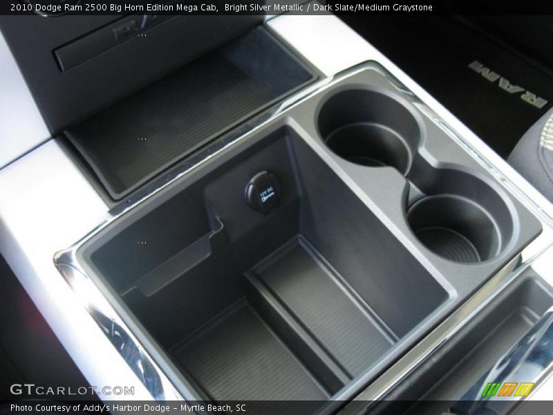 Bright Silver Metallic / Dark Slate/Medium Graystone 2010 Dodge Ram 2500 Big Horn Edition Mega Cab