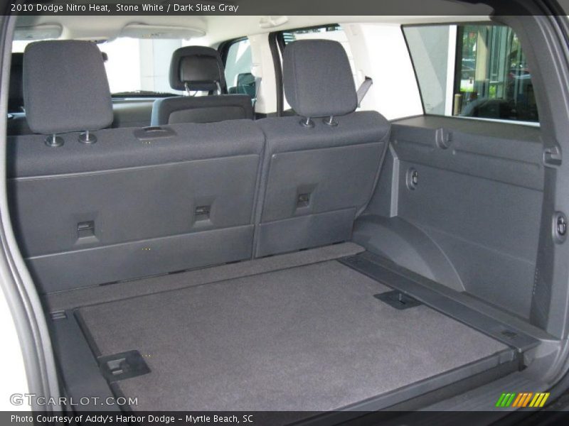 Stone White / Dark Slate Gray 2010 Dodge Nitro Heat