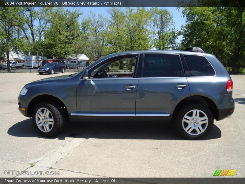 Offroad Grey Metallic / Anthracite 2004 Volkswagen Touareg V8