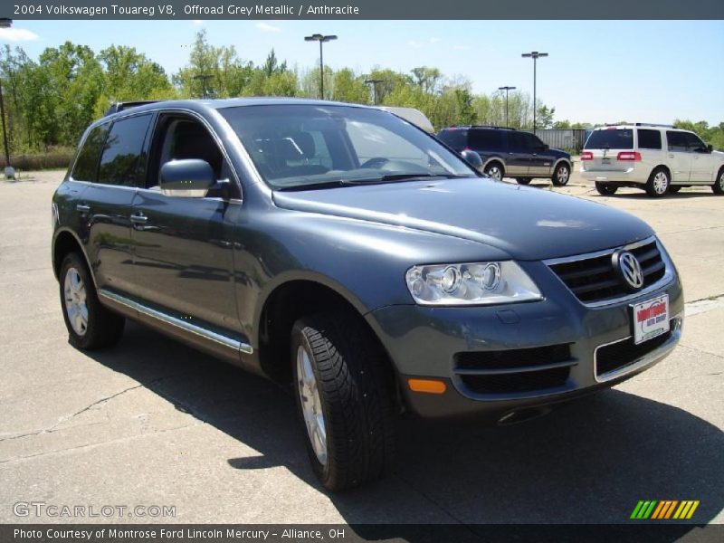 Offroad Grey Metallic / Anthracite 2004 Volkswagen Touareg V8