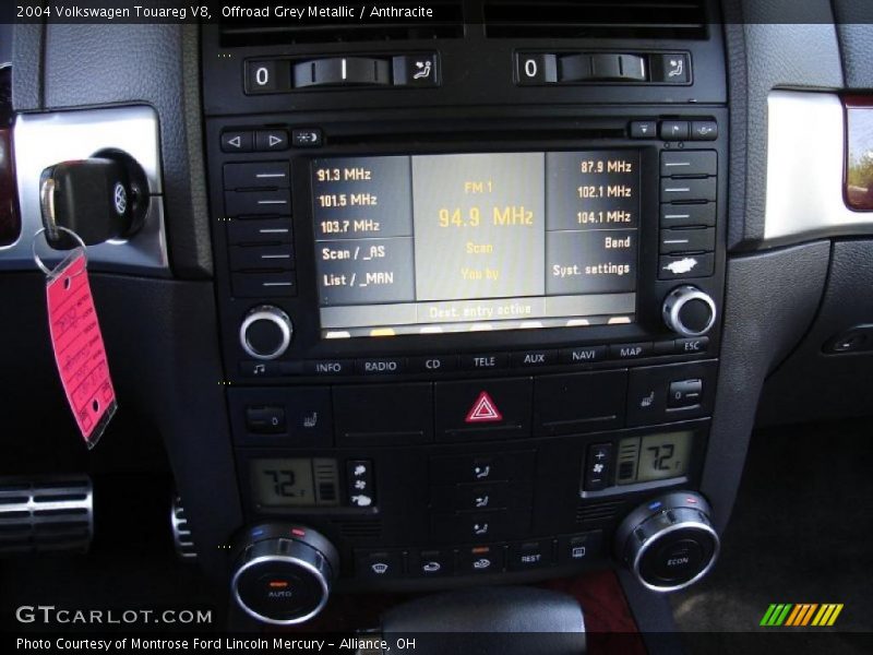 Offroad Grey Metallic / Anthracite 2004 Volkswagen Touareg V8