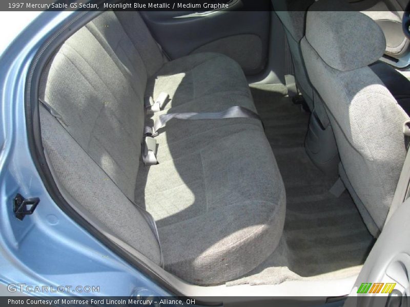 Moonlight Blue Metallic / Medium Graphite 1997 Mercury Sable GS Sedan