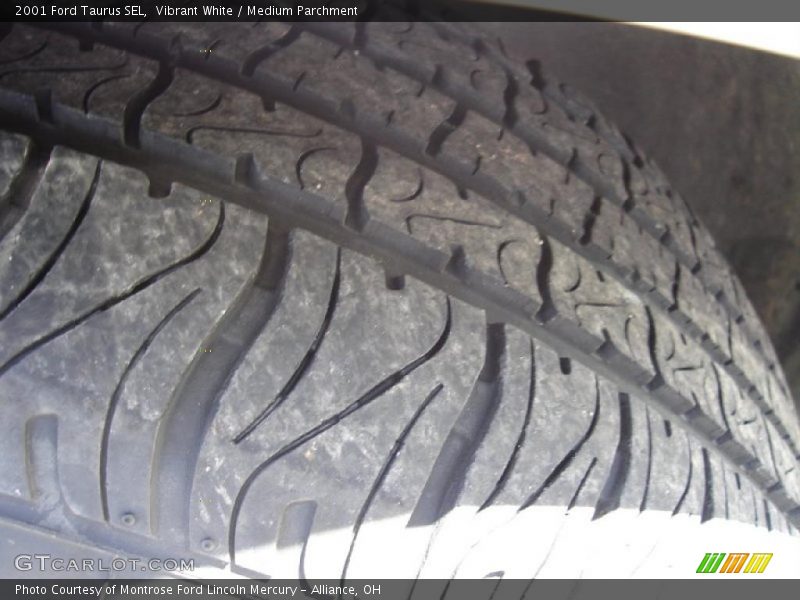 Vibrant White / Medium Parchment 2001 Ford Taurus SEL