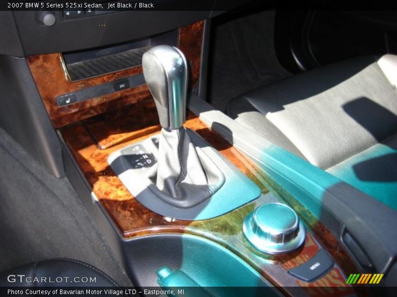 Jet Black / Black 2007 BMW 5 Series 525xi Sedan