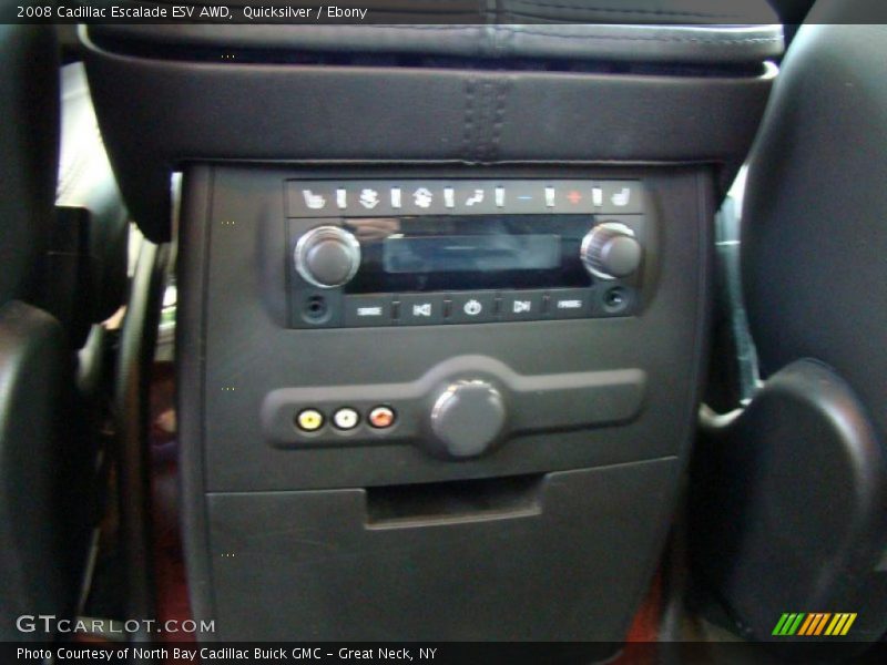 Quicksilver / Ebony 2008 Cadillac Escalade ESV AWD