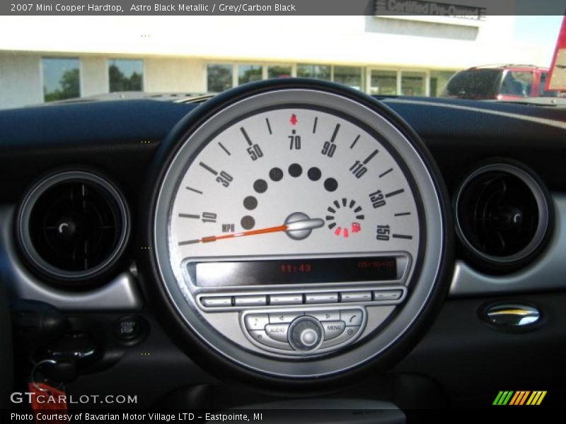 Astro Black Metallic / Grey/Carbon Black 2007 Mini Cooper Hardtop