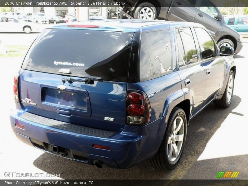 Superior Blue Metallic / Ebony 2006 Chevrolet TrailBlazer SS AWD