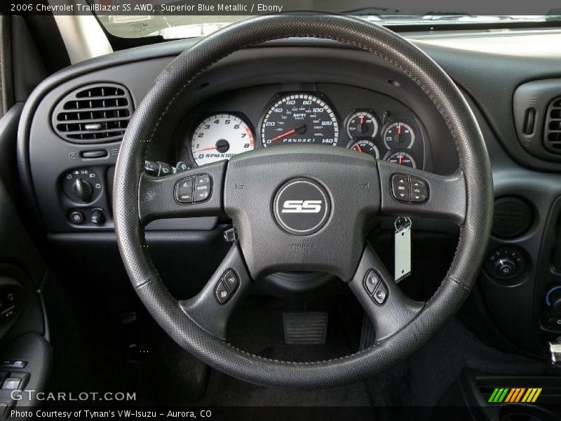 Superior Blue Metallic / Ebony 2006 Chevrolet TrailBlazer SS AWD