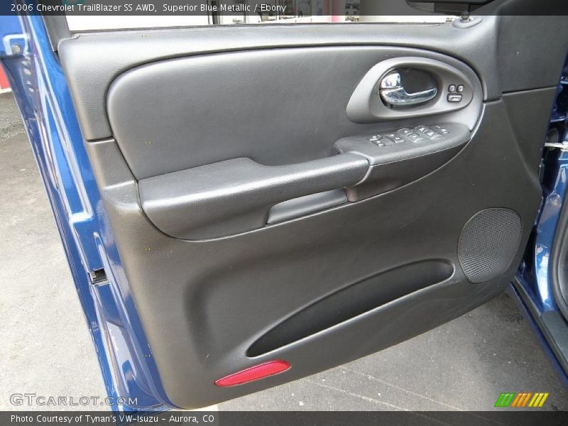 Superior Blue Metallic / Ebony 2006 Chevrolet TrailBlazer SS AWD