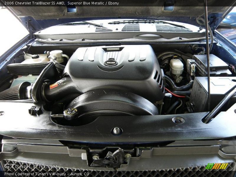Superior Blue Metallic / Ebony 2006 Chevrolet TrailBlazer SS AWD