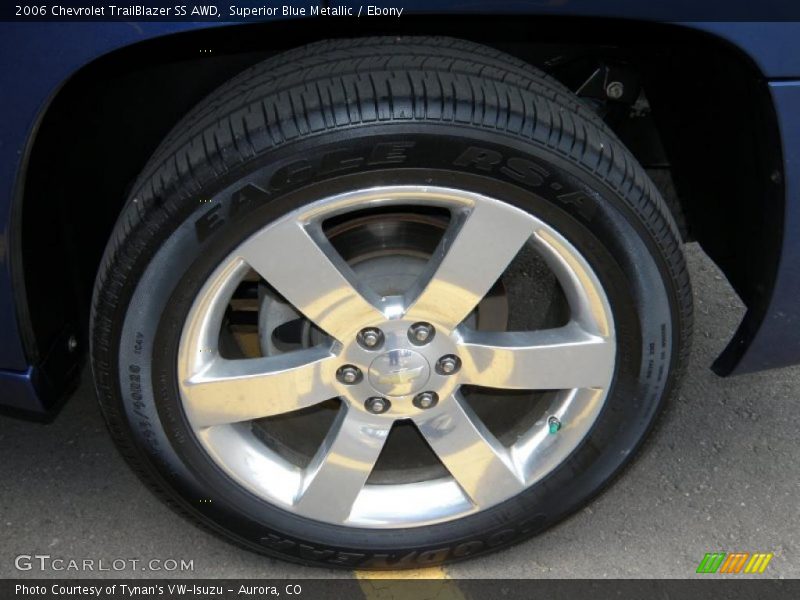Superior Blue Metallic / Ebony 2006 Chevrolet TrailBlazer SS AWD