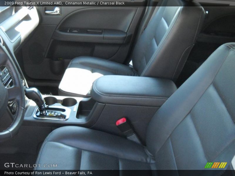 Cinnamon Metallic / Charcoal Black 2009 Ford Taurus X Limited AWD