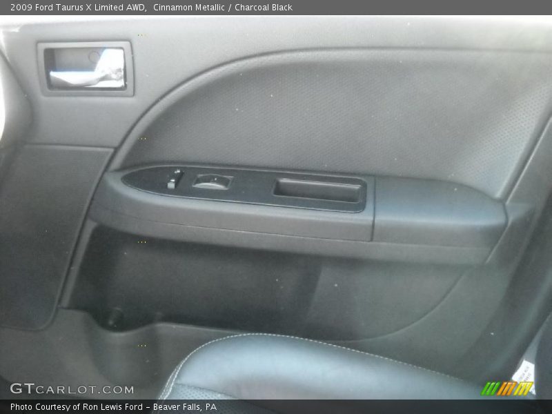 Cinnamon Metallic / Charcoal Black 2009 Ford Taurus X Limited AWD
