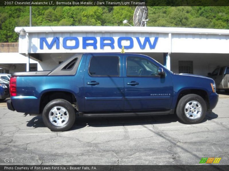 Bermuda Blue Metallic / Dark Titanium/Light Titanium 2007 Chevrolet Avalanche LT