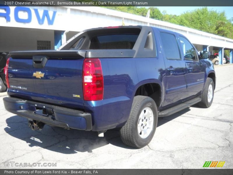 Bermuda Blue Metallic / Dark Titanium/Light Titanium 2007 Chevrolet Avalanche LT
