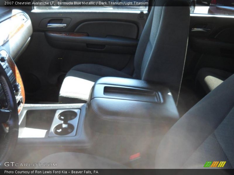 Bermuda Blue Metallic / Dark Titanium/Light Titanium 2007 Chevrolet Avalanche LT
