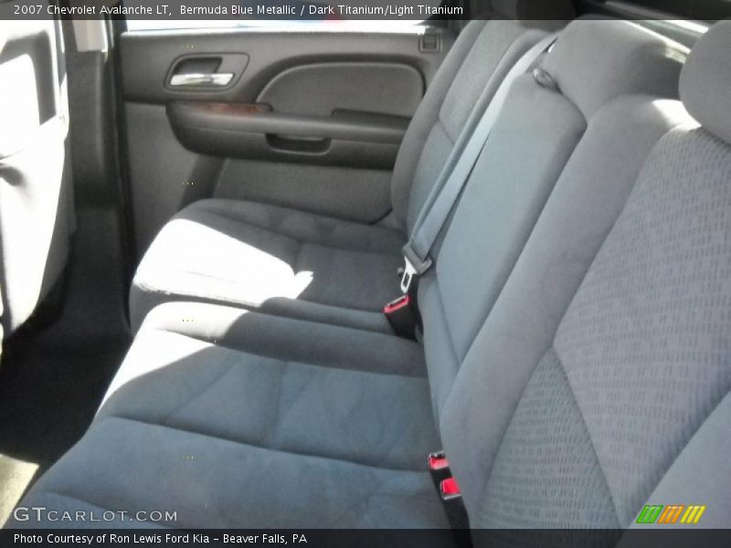 Bermuda Blue Metallic / Dark Titanium/Light Titanium 2007 Chevrolet Avalanche LT