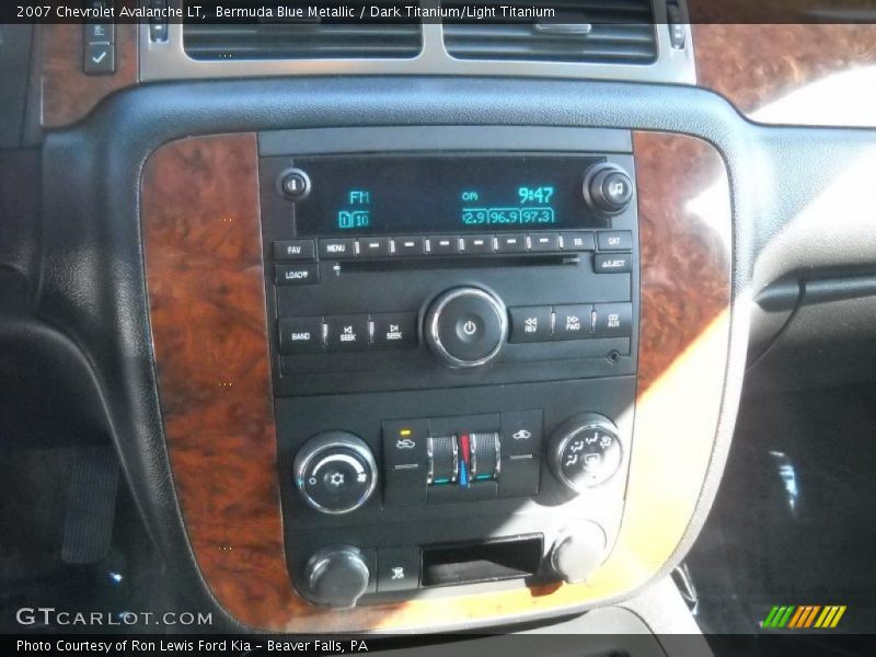 Bermuda Blue Metallic / Dark Titanium/Light Titanium 2007 Chevrolet Avalanche LT