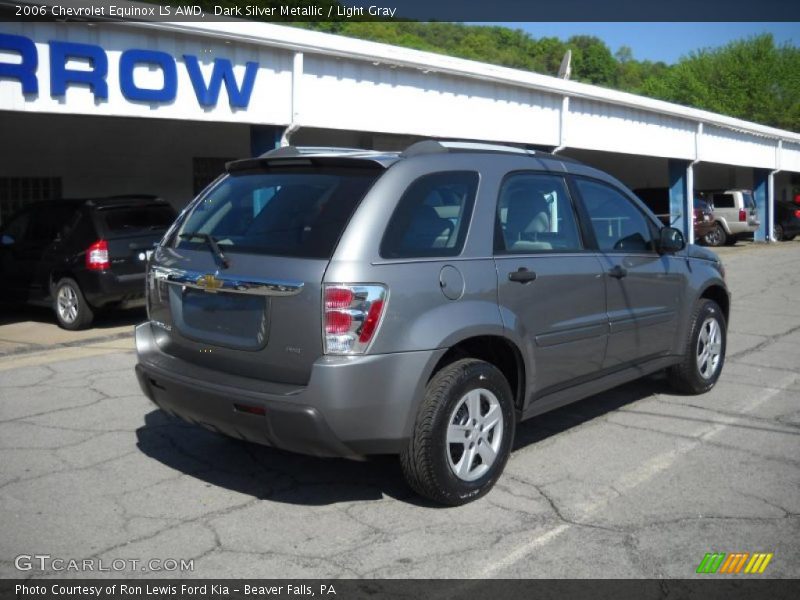 Dark Silver Metallic / Light Gray 2006 Chevrolet Equinox LS AWD