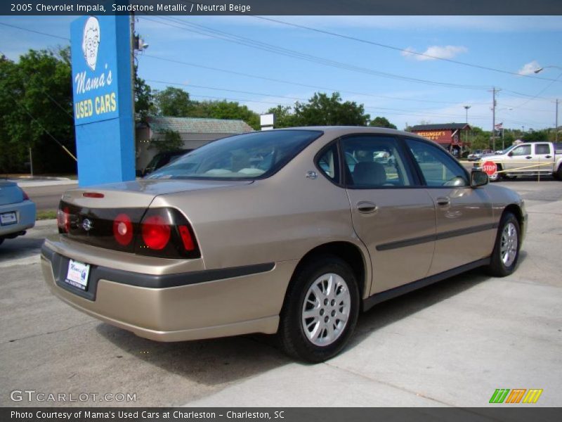 Sandstone Metallic / Neutral Beige 2005 Chevrolet Impala