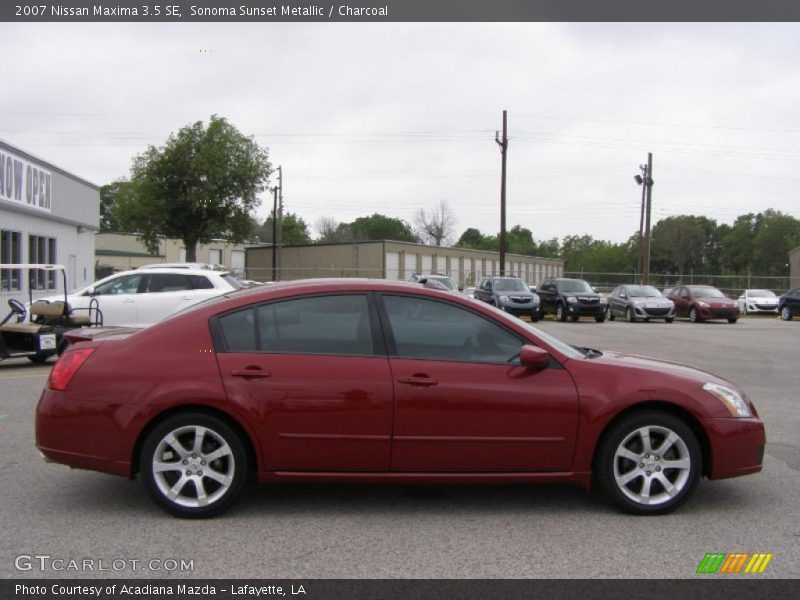 Sonoma Sunset Metallic / Charcoal 2007 Nissan Maxima 3.5 SE