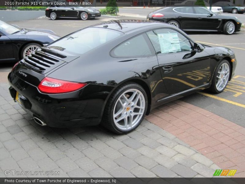 Black / Black 2010 Porsche 911 Carrera Coupe