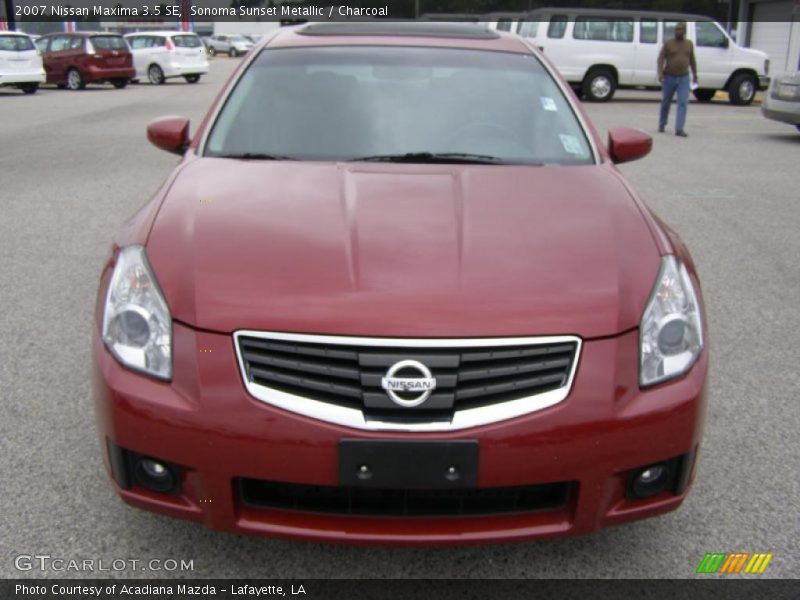 Sonoma Sunset Metallic / Charcoal 2007 Nissan Maxima 3.5 SE