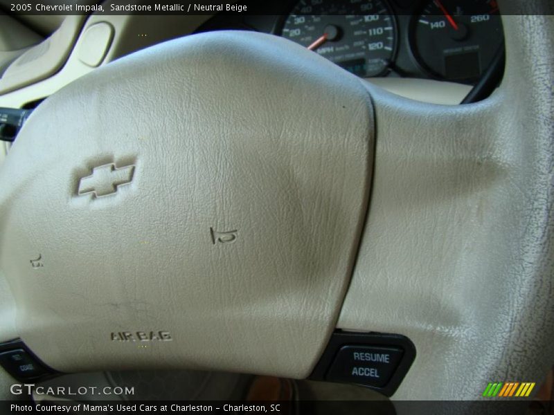 Sandstone Metallic / Neutral Beige 2005 Chevrolet Impala
