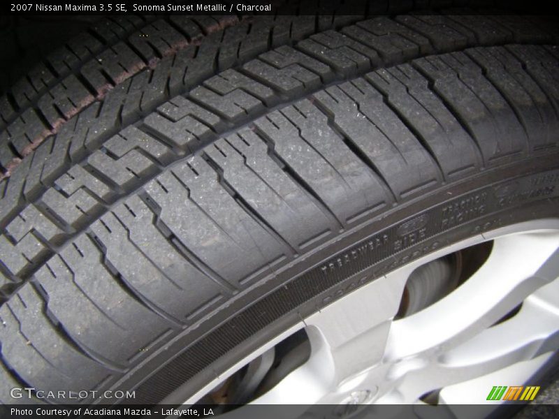 Sonoma Sunset Metallic / Charcoal 2007 Nissan Maxima 3.5 SE
