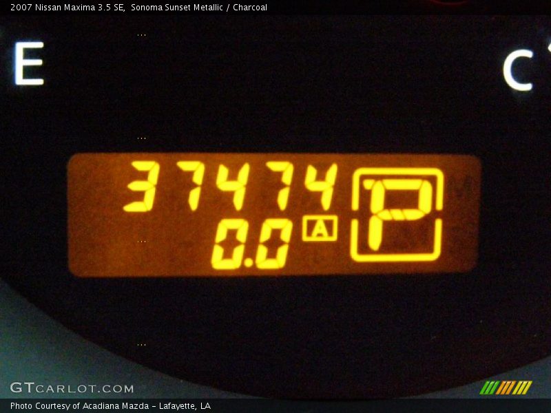 Sonoma Sunset Metallic / Charcoal 2007 Nissan Maxima 3.5 SE