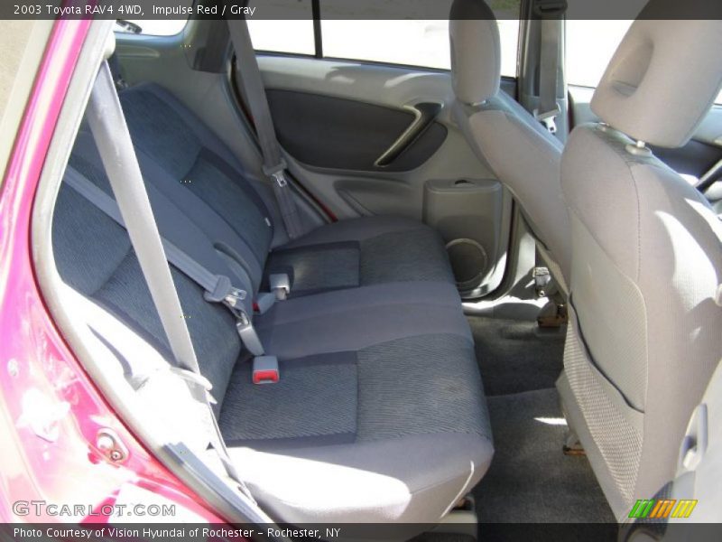 Impulse Red / Gray 2003 Toyota RAV4 4WD