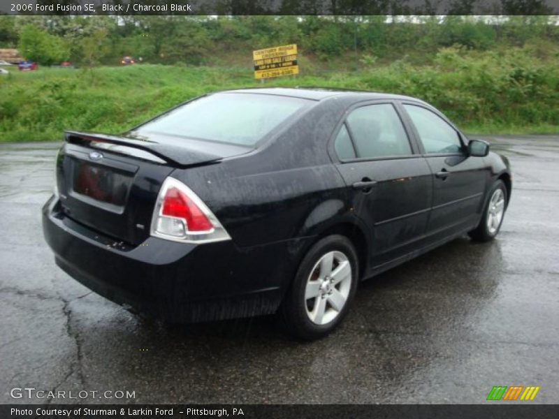 Black / Charcoal Black 2006 Ford Fusion SE