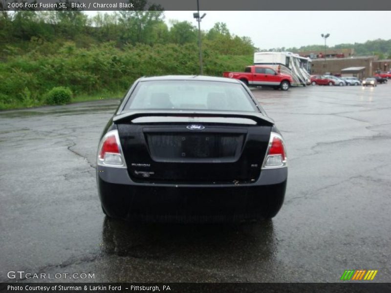 Black / Charcoal Black 2006 Ford Fusion SE
