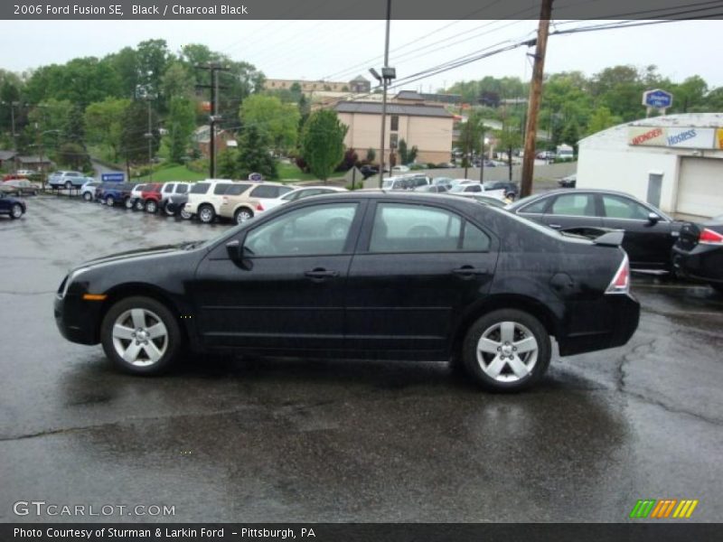 Black / Charcoal Black 2006 Ford Fusion SE