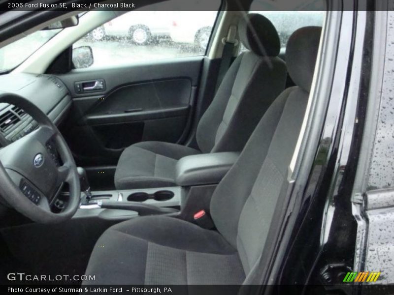 Black / Charcoal Black 2006 Ford Fusion SE