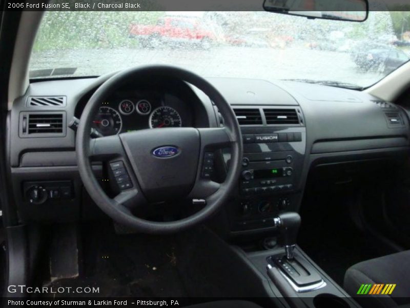 Black / Charcoal Black 2006 Ford Fusion SE