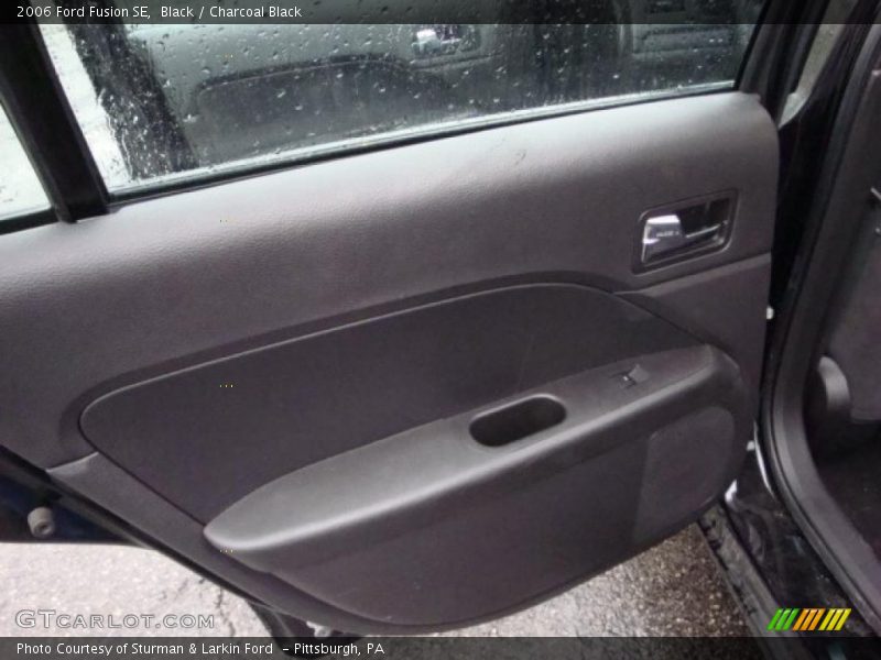 Black / Charcoal Black 2006 Ford Fusion SE