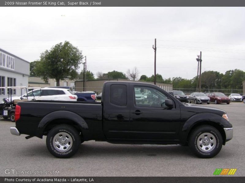 Super Black / Steel 2009 Nissan Frontier SE King Cab