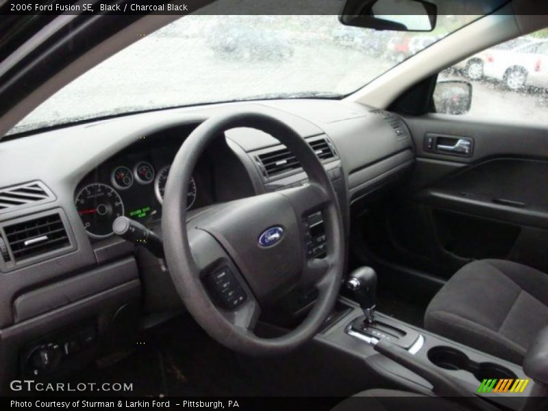 Black / Charcoal Black 2006 Ford Fusion SE