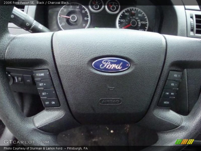 Black / Charcoal Black 2006 Ford Fusion SE