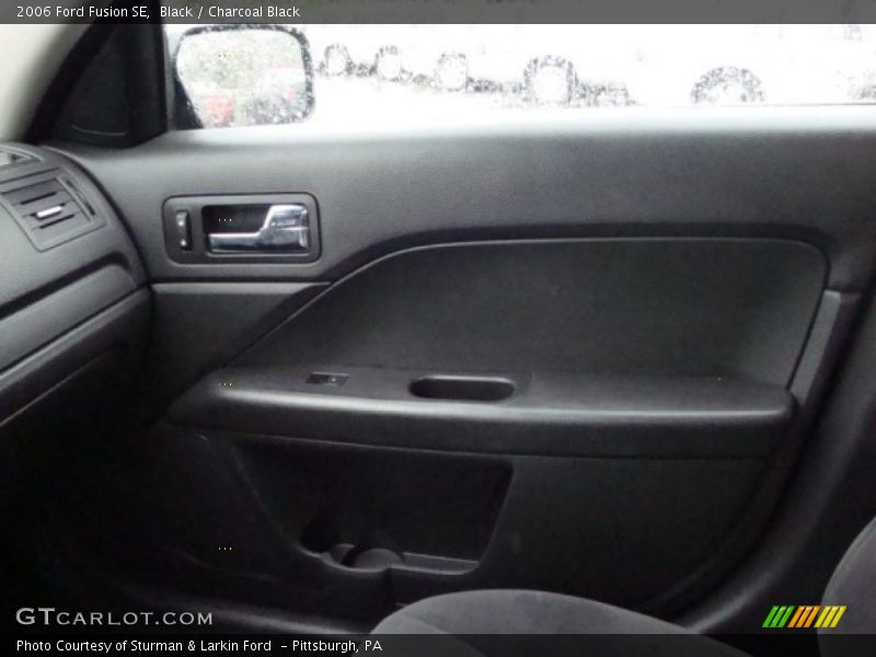 Black / Charcoal Black 2006 Ford Fusion SE