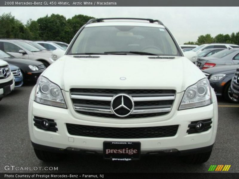 Arctic White / Macadamia 2008 Mercedes-Benz GL 450 4Matic