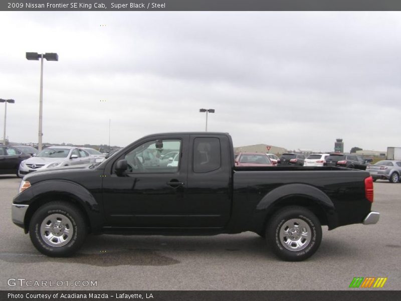Super Black / Steel 2009 Nissan Frontier SE King Cab