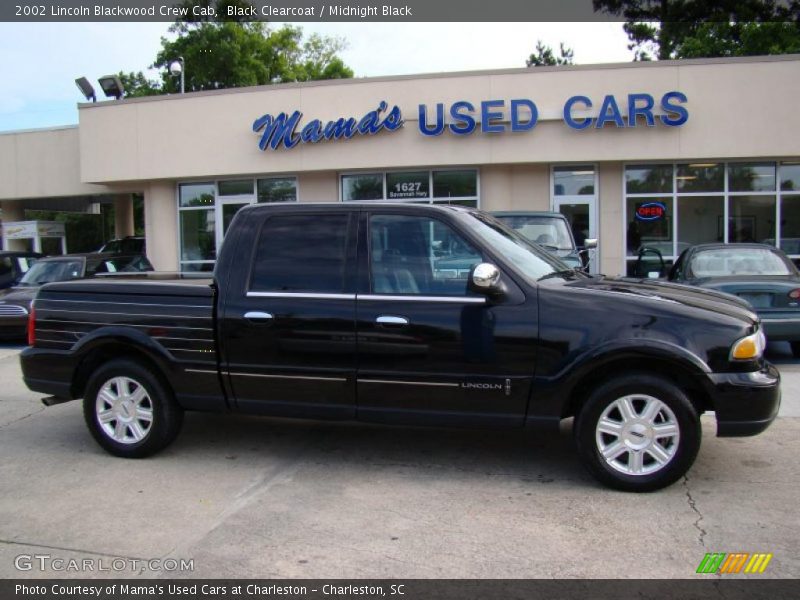 Black Clearcoat / Midnight Black 2002 Lincoln Blackwood Crew Cab