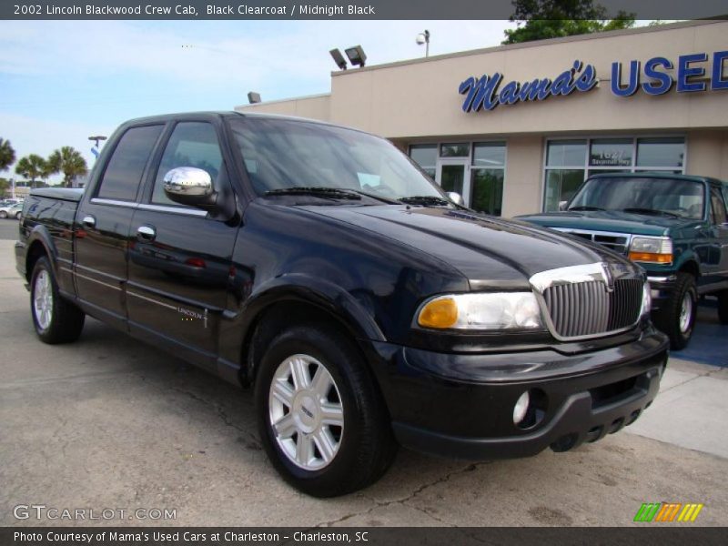 Black Clearcoat / Midnight Black 2002 Lincoln Blackwood Crew Cab