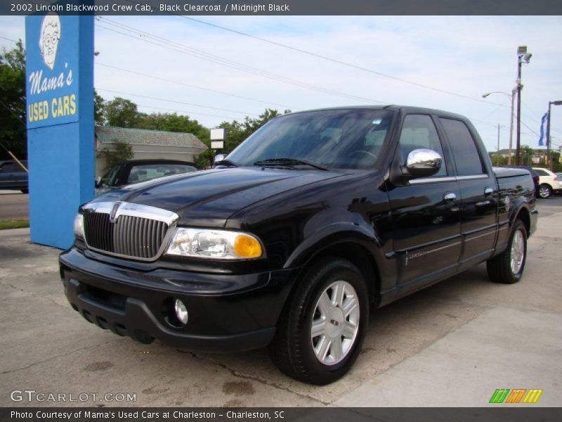Black Clearcoat / Midnight Black 2002 Lincoln Blackwood Crew Cab