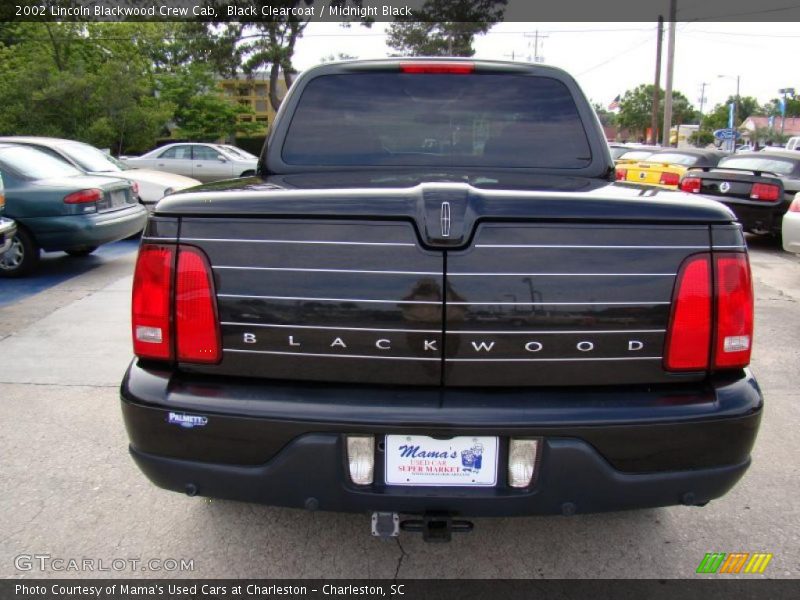 Black Clearcoat / Midnight Black 2002 Lincoln Blackwood Crew Cab