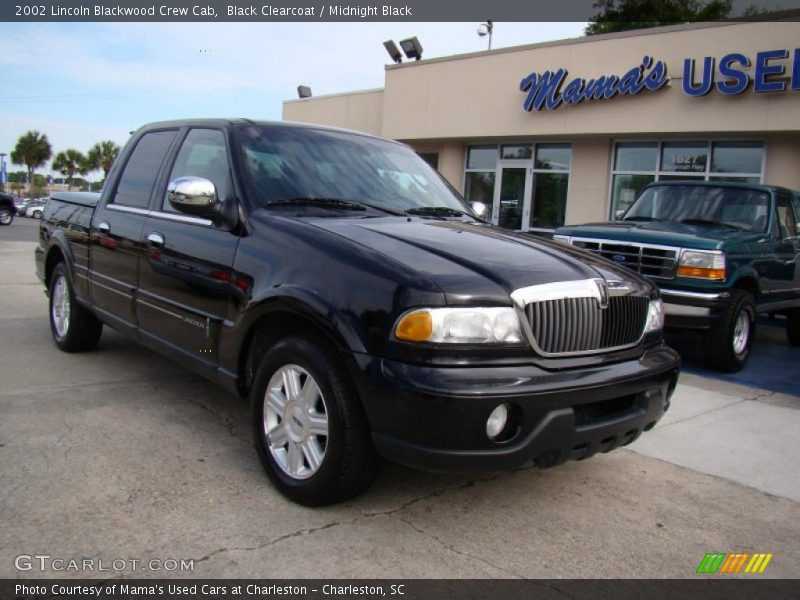 Black Clearcoat / Midnight Black 2002 Lincoln Blackwood Crew Cab