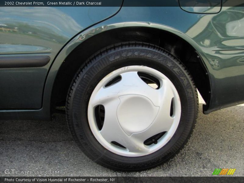 Green Metallic / Dark Charcoal 2002 Chevrolet Prizm