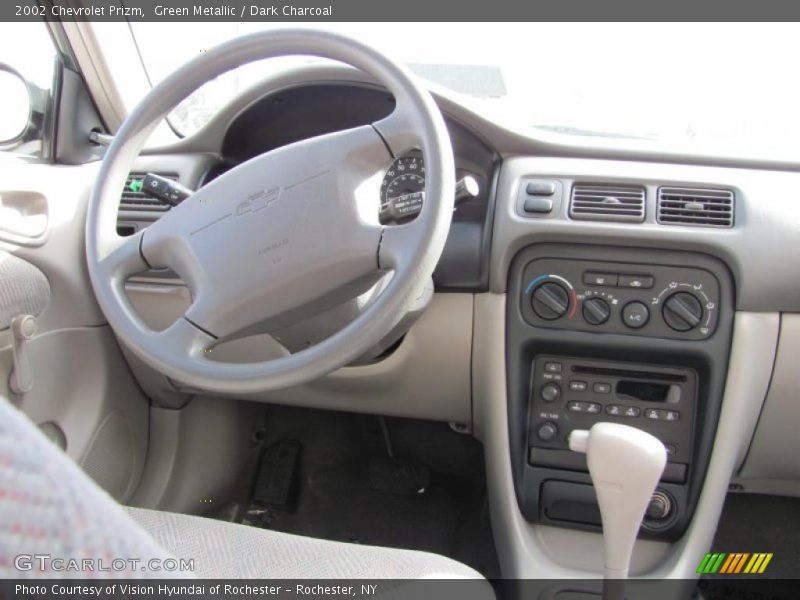 Green Metallic / Dark Charcoal 2002 Chevrolet Prizm